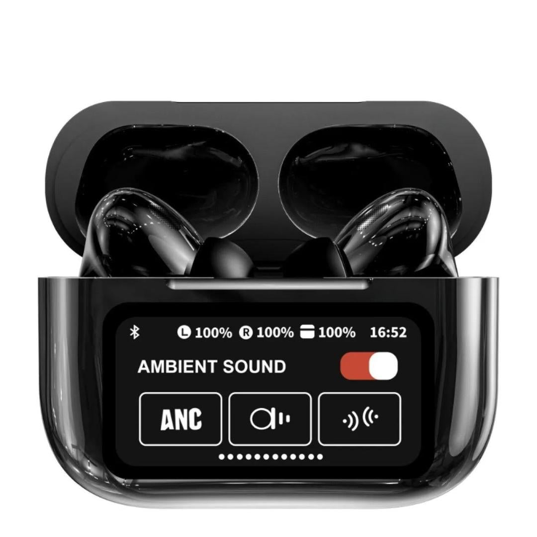 A9 Pro Earbuds with Screen – Premium Wireless Audio Experience